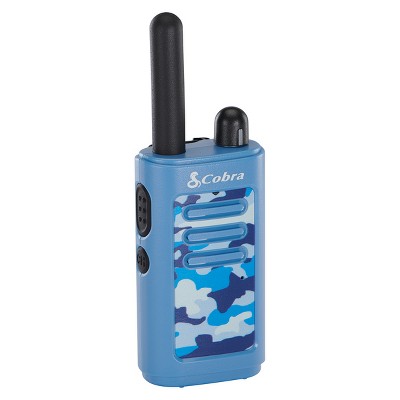  Cobra HE150 B - Kid Friendly Walkie Talkies - 16-Mile Range Two-Way Radio Set, 2-Pack - Blue