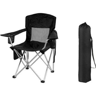  Gulches Portable Outdoor Camping Chair - Foldable With Armrests, Cup Holder & Carrying Bag, Great For Camping, Beach & More