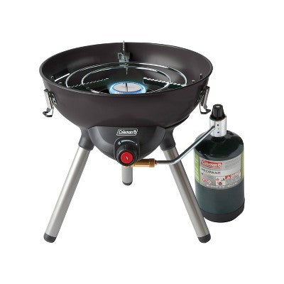  Coleman 4-in-1 Portable Propane Gas Camp Stove - Black