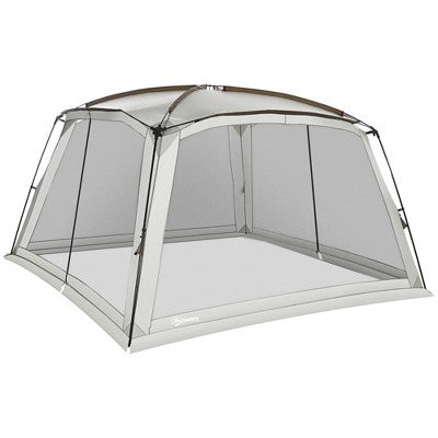  Outsunny Screen Tent, Screen House Room With UV50+ Protection, 2 Doors, And Carry Bag, For Patios Outdoor Camping Activities