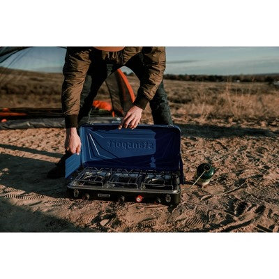  Stansport Triple Burner Propane Stove Blue