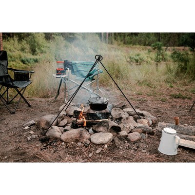  Stansport Steel Camp Fire Tripod With S Hook