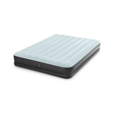  Intex Mid Rise 12" Air Mattress With Internal USB Pump - Queen Size