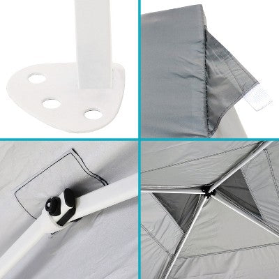 Sunnydaze Decor Sunnydaze Premium Pop-Up Canopy With Rolling Carry Bag