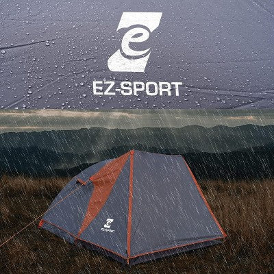  Cesicia 6 FT Orange 2 Person Camping Tent