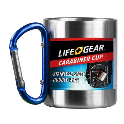  Life Gear 10oz Carabiner Camp Mug