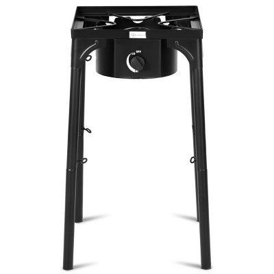  Costway Portable Propane 100000BTU Single Burner Outdoor Camp Stove W Adjustable Legs