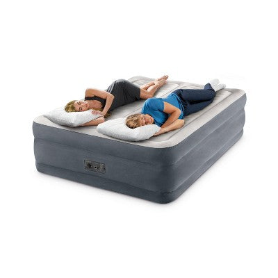  Intex Zone Control 22" Air Mattress With Electric Pump - Queen