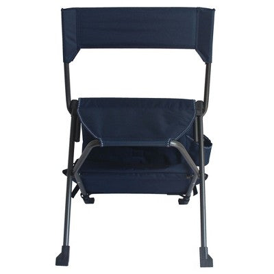  Zenithen Folding Backpack Outdoor Chair, Dark Blue