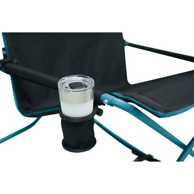  Coleman Cross Rocker Outdoor Portable Chair - Deep Ocean