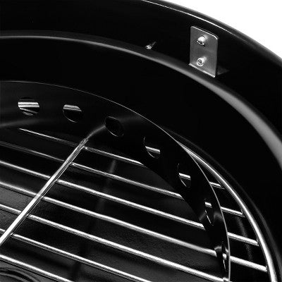  Barton 18" Charcoal BBQ Smoker Temperature Gauge Grill Cooker, Black