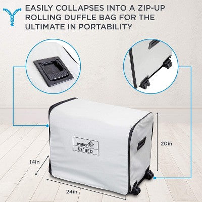  Ivation Air Mattress With Built In Pump, EZ-Bed With Legs