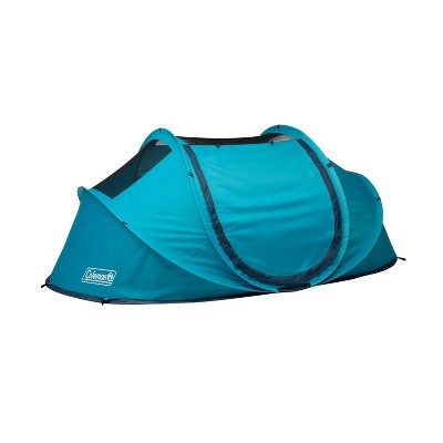  Coleman Pop Up 4 Person Scuba Camping Tent - Blue
