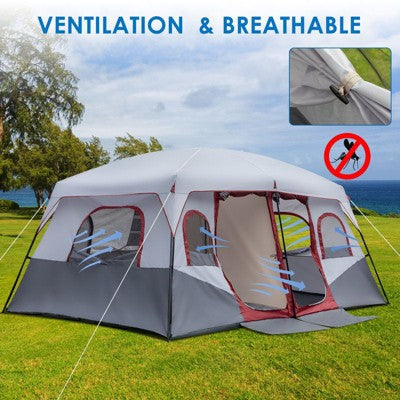  Karl Home | 10-Person Family Camping Tent