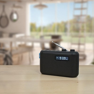  JENSEN Portable AM/FM Digital Radio - Black (SR-50)