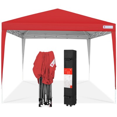  Best Choice Products 10x10ft Pop Up Canopy Outdoor Portable Adjustable Instant Gazebo Tent W/ Carrying Bag