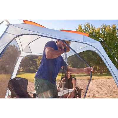  Coleman 8'x8' Skyshade Screendome Shelter - Fog