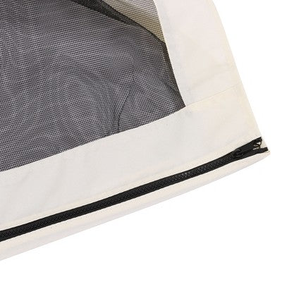  Outsunny Universal Replacement Mesh Sidewall Netting For Patio Gazebos And Canopy Tents With Zippers, (Sidewall Only)