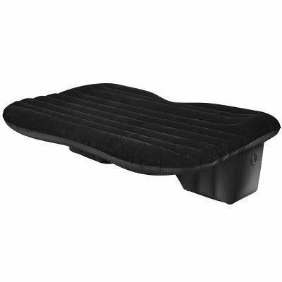  Costway Inflatable Car Air Backseat Mattress Flocking Travel SUV Camping Pad Pill & Pump