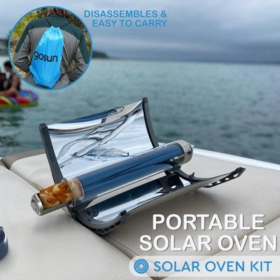  GoSun Portable Solar Oven Kit, Best Solar Oven For Backpacking And Camping, Outdoor Solar Cooker, Cooks Within 20 Minutes Up To 550ºF