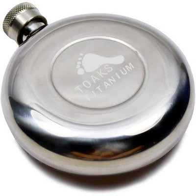  TOAKS 150ml Titanium Flask FLASK-150 - Outdoor Camping