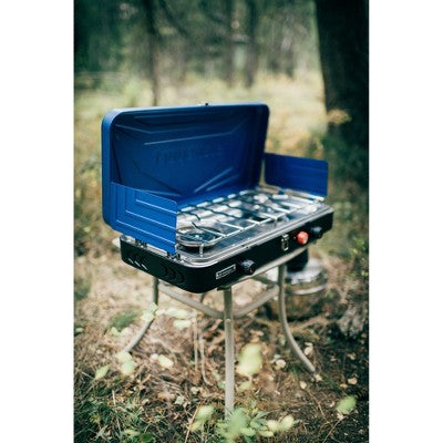  Stansport Double Burner Propane Stove Blue