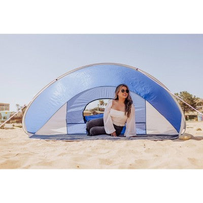  NFL Denver Broncos Manta Portable Beach Tent - Blue