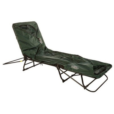  Kamp-Rite Portable Elevated 1-Person Oversize Tent Cot, Chair, Tent, For Camping Or Hunting, Easy Setup, Waterproof Rainfly & Carry Bag