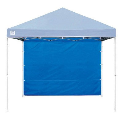  Z-Shade 10 Foot Everest Straight Leg Canopy Tent Taffeta Sidewall Accessory With 10 By 10 Foot Outdoor Horizon Angled Leg Instant Shade Canopy Tent
