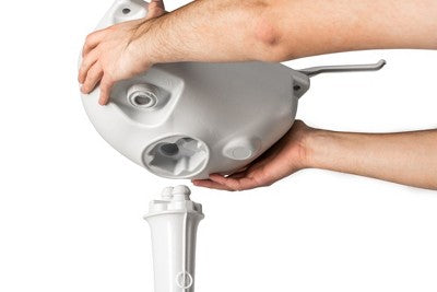  Alpcour 17L Portable Camping Sink – Foot Pump Operated Hygiene Station With Towel Rack And Soap Dispenser