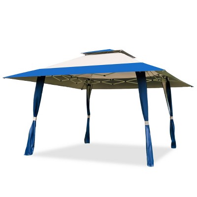  Tangkula 13' X13' Folding Gazebo Canopy Patio Outdoor Tent Party Shade Shelter