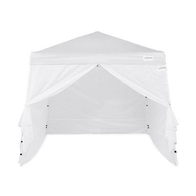  Caravan Canopy V-Series 10 X 10 Foot Tent Sidewalls, White (Sidewalls Only)