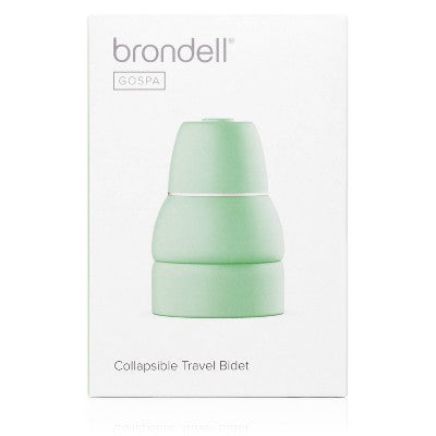  GoSpa Collapsible Travel Bidet With Retractable Nozzle Green - Brondell