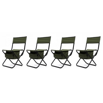  YUHAO 4PCS Outdoor Storage Bag Portable Folding Outdoor Chair For Camping Picnics Fishing，Green