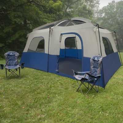  Wakeman Outdoors 10 Person Camping Tent, Navy