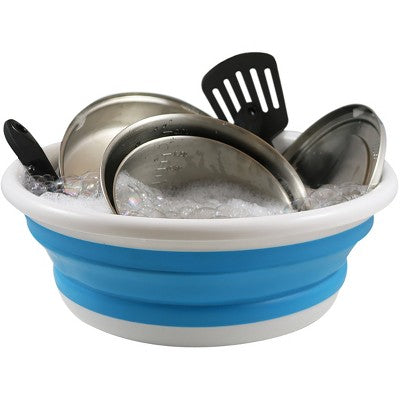  Coghlan's Camping Outdoor Collapsible Sink - White/Blue