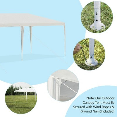  10'x20'Canopy Party Wedding Tent Heavy Duty Gazebo Pavilion Cater Event Outdoor