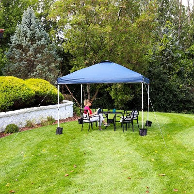 Sunnydaze Decor Sunnydaze Premium Pop-Up Canopy With Rolling Carry Bag And Sandbags