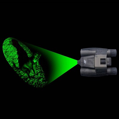  Cassini K-9MKIII 12x32mm Day/Night Green Laser Binoculars - Black
