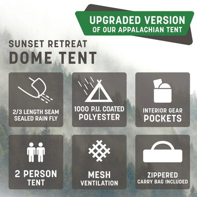  Stansport Sunset Retreat Dome Tent