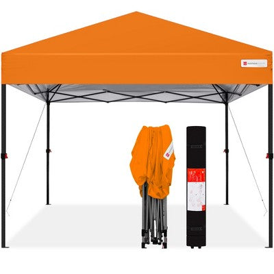  Best Choice Products 10x10ft Easy Setup Pop Up Canopy Instant Portable Tent W/ 1-Button Push, Carry Case