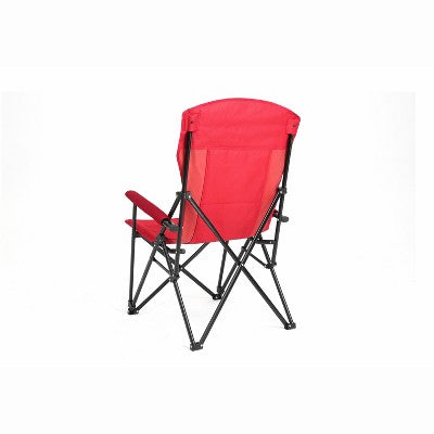  Gulches High Back Heavy Duty Lawn Chair ¨C 250LBS Capacity, Portable Collapsible With Cup Holder For Camping/Outdoor/Garden