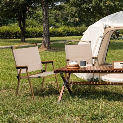  Karl Home 2 Pack Steel Portable Camping Chair