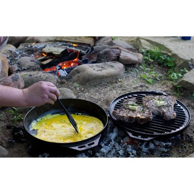  Lodge 14" Seasoned Cast Iron Cook-It-All Pan