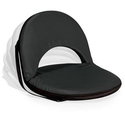  Picnic Time Oniva Seat Portable Reclining Chair - Black