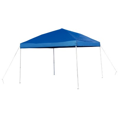  Emma And Oliver 8'x8' Weather Resistant, UV Coated Pop Up Canopy Tent With Reinforced Corners, Height Adjustable Frame And Carry Bag