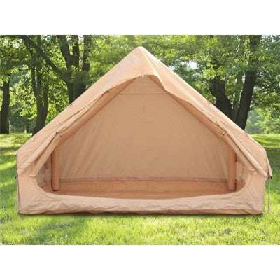  Cesicia Glamping Tents For 4-6 Person, Inflatable Tent With Pump, 4 Season Waterproof Outdoor Tent With 12 Mesh Window