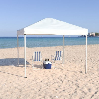  Flash Furniture 10'x10' Outdoor Pop Up Event Slanted Leg Canopy Tent With Carry Bag