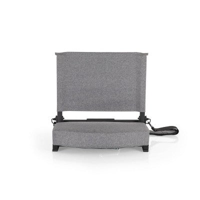  Picnic Time Gridiron Stadium Seat - Heathered Gray