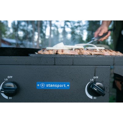  Stansport Outdoor Triple Burner Stove With Stand